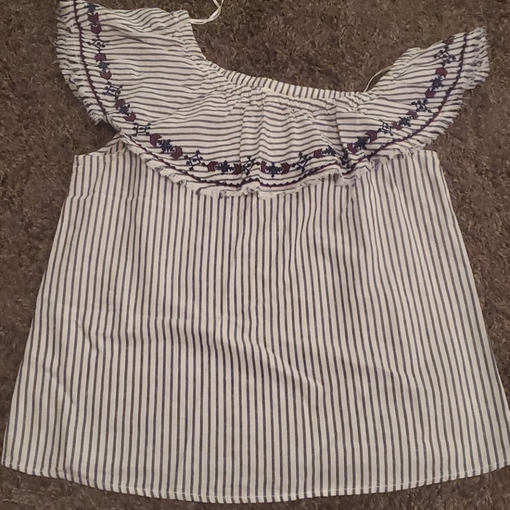 Off the shoulder shirt